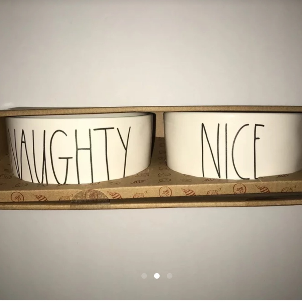 Naughty & Nice Pet Bowls